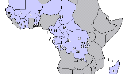 carte afrique